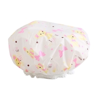 Полиэтиленовая однослойная душевая шапочка для волос