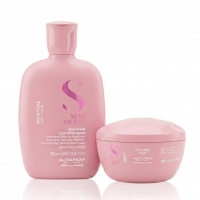 Набор Alfaparf Milano Semi Di Lino Nutritive DUO для питания сухих волос, 250+200 мл