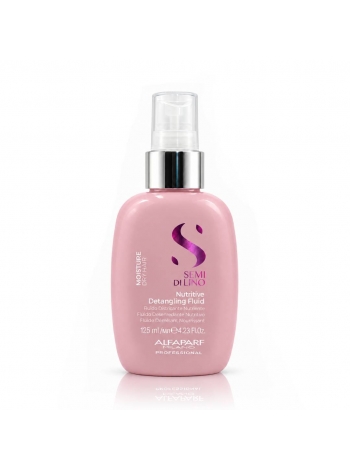 Питательный флюид Alfaparf Semi di Lino Moisture Nutritive Detangling Fluid для лёгкого расчёсывания волос, 125 мл