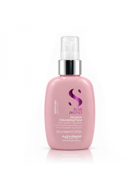 Питательный флюид Alfaparf Semi di Lino Moisture Nutritive Detangling Fluid для лёгкого расчёсывания волос, 125 мл