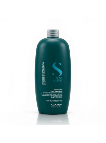 Шампунь для реконструкции волос Alfaparf Milano Semi Di Lino Reconstruction Reparative Low Shampoo, 1000 мл