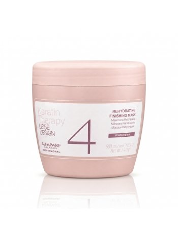 Alfaparf Lisse Design Keratin Therapy Rehydrating Mask кератиновая маска для сухих и поврежденных волос, 500 мл