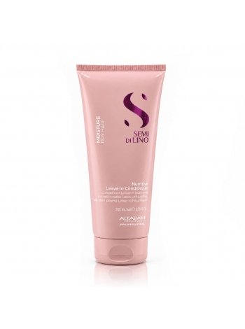 Несмываемый кондиционер Alfaparf Semi Di Lino Moisture Nutritive Leave-In Conditioner для питания и увлажнения волос, 200 мл