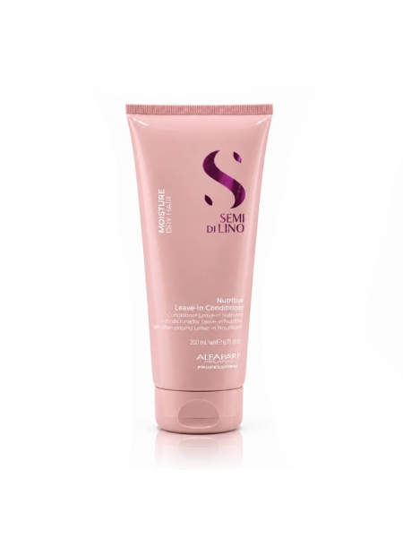 Несмываемый кондиционер Alfaparf Semi Di Lino Moisture Nutritive Leave-In Conditioner для питания и увлажнения волос, 200 мл
