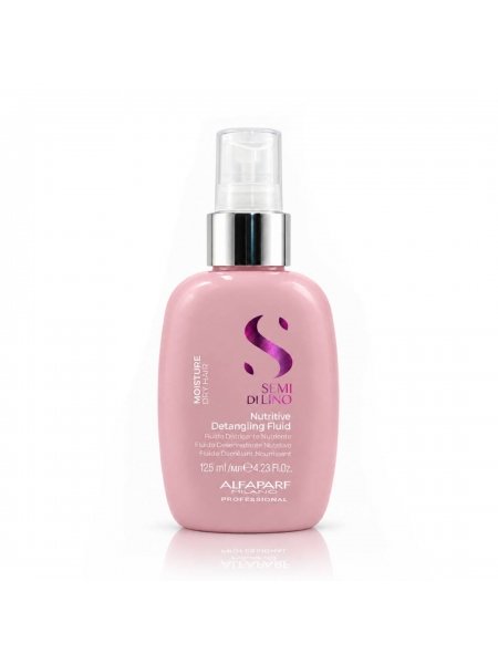 Питательный флюид Alfaparf Semi di Lino Moisture Nutritive Detangling Fluid для лёгкого расчёсывания волос, 125 мл