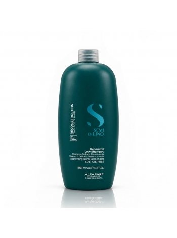 Шампунь для реконструкції волосся Alfaparf Milano Semi Di Lino Reconstruction Reparative Low Shampoo, 1000 мл