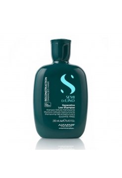 Шампунь для реконструкції волосся Alfaparf Milano Semi Di Lino Reconstruction Reparative Low Shampoo, 250 мл