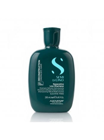 Шампунь для реконструкции волос Alfaparf Milano Semi Di Lino Reconstruction Reparative Low Shampoo, 250 мл