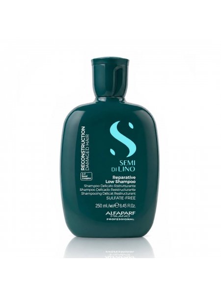 Шампунь для реконструкции волос Alfaparf Milano Semi Di Lino Reconstruction Reparative Low Shampoo, 250 мл