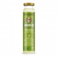 Ампула-інтенсив INOAR Argan Oil для відновлення та блиску сухого волосся, 45 мл