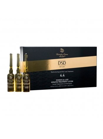 Лосьон DSD de Luxe 4.4 Keratin Treatment Lotion для улучшения структуры и стимуляции роста волос, упаковка ампул 10х10 мл