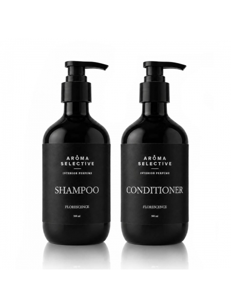 Набор Aroma Selective Florscence DUO-L парфюмированный шампунь и кондиционер для всех типов волос, 2×500 мл