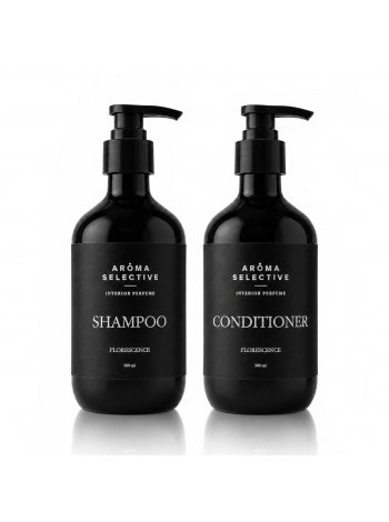 Набір Aroma Selective Florscence DUO-L парфумований шампунь і кондиціонер для всіх типів волосся, 2х500 мл