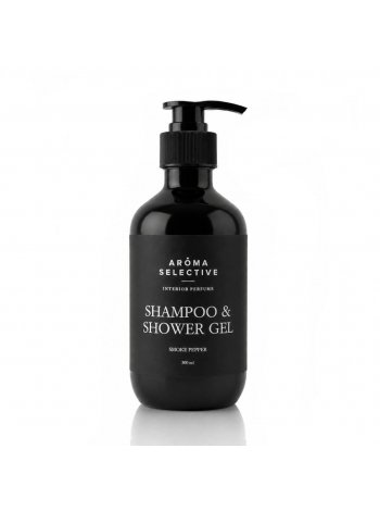 Парфумований шампунь та гель для душу Aroma Selective Smoke Pерper Shampoo&Shower Gel для всіх типів волосся, 300 мл