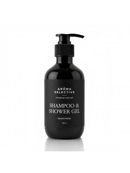 Парфумований шампунь та гель для душу Aroma Selective Smoke Pерper Shampoo&Shower Gel для всіх типів волосся, 300 мл 