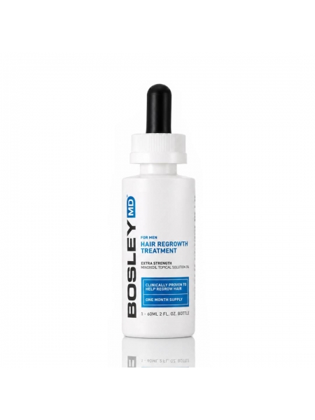 Розчин з міноксидилом 5% Bosley MD Hair Regrowth Treatment  для відновлення росту волосся у чоловіків, 60мл