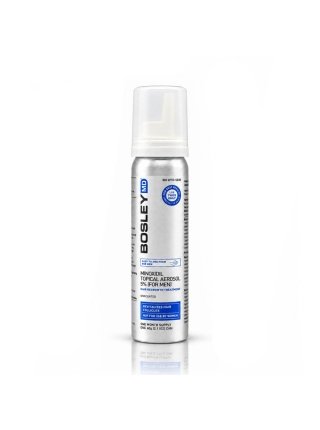 Пена с миноксидилом Bosley Minoxidil Topical Aerosol 5% for Men для восстановления роста волос у мужчин, 60 г