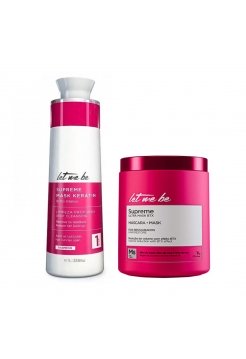 Набір ботоксу для волосся Let me be Supreme Ultra Mask BTX, 2х1000 мл (заводські)