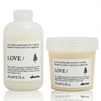 Набор Davines LOVE Curl шампунь и маска для вьющихся волос, 2х250 мл