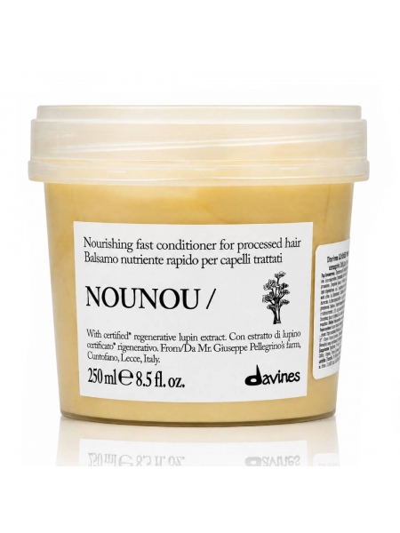 Кондиціонер Davines NOUNOU Conditioner поживний для ущільнення волосся, 250 мл