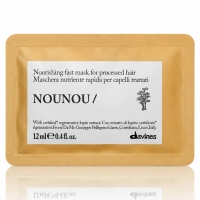 Маска Davines NOUNOU Mask для интенcивного восстановления волос, 12 мл (саше)