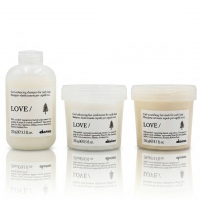 Набір Davines LOVE Curl шампунь, кондиціонер та маска для кучерявого волосся, 3х250 мл