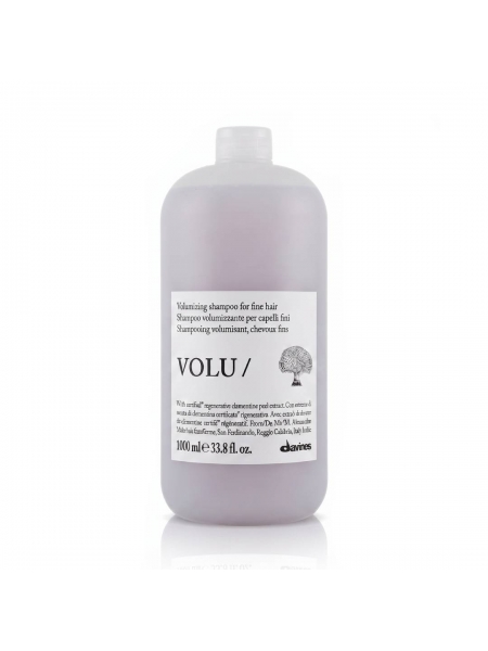 Шампунь Davines Essential Volu Shampoo для придания объёма тонким и нормальным волосам, 1000 мл