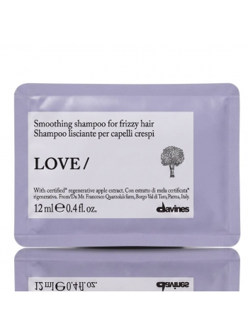 Шампунь Davines Love Lovely Smoothing Shampoo разглаживающий, 12 мл (саше)