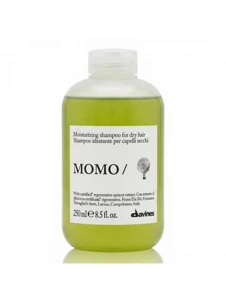 Зволожуючий шампунь Davines Momo Moisturizing Shampoo для сухого волосся, 250 мл
