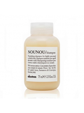 Шампунь Davines NOUNOU Shampoo питательный для уплотнения волос, 75 мл