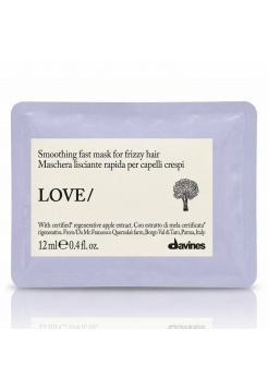 Миттєво розгладжуюча маска для волосся Davines Love Smoothing Instant Mask, 12 мл (саше)