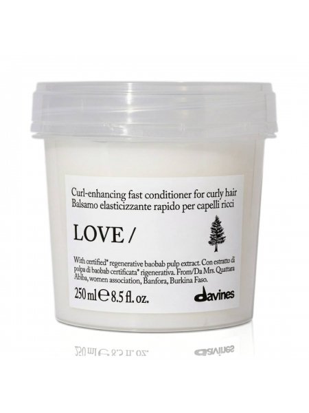 Кондиционер Davines Essential Love Curl Conditioner для усиления завитка кучерявых волос, 250 мл