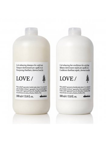 Набір Davines Essential Love Curl шампунь і кондиціонер для кучерявого волосся, 2х1000 мл
