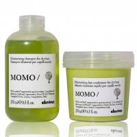 Набір Davines MOMO DUO зволожуючий шампунь та кондиціонер для сухого волосся, 2х250 мл