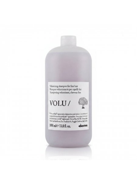 Шампунь Davines Essential Volu Shampoo для придания объёма тонким и нормальным волосам, 1000 мл