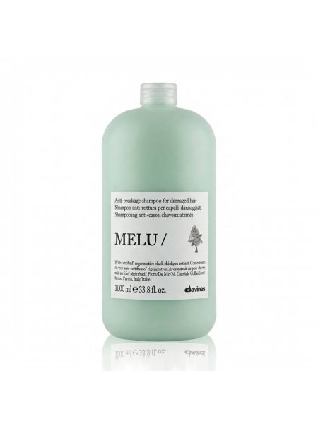 Шампунь для предотвращения ломкости волос Davines Anti-Breakage Melu Shampoo, 1000 мл