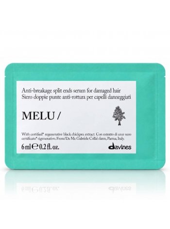 Сыворотка Davines Melu Anti-breakage Serum против ломкости и секущихся кончиков волос, 6 мл (саше)