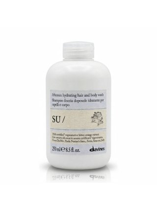 Davines SU TRIO набір шампунь, маска і молочко-кондиціонер для волосся після сонця, 250+150+135 мл 