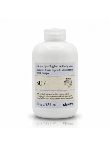 Шампунь Davines SU Hair And Body Wash для тела и волос после солнца саше, 250 мл