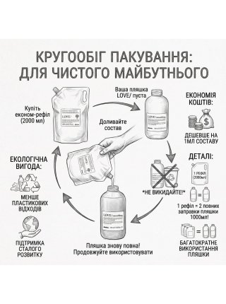 Кондиционер Davines Love Lovely Smoothing Conditioner Refill разглаживающий, 2000 мл