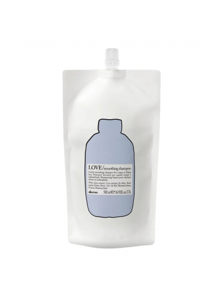 Шампунь Davines Love Lovely Smoothing Shampoo розгладжуючий, 500 мл (рефіл)