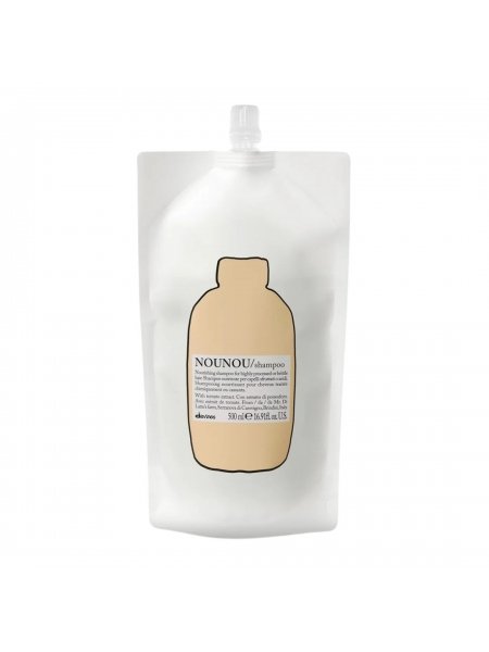Шампунь Davines NOUNOU Shampoo питательный для уплотнения волос, 500 мл (рефил)