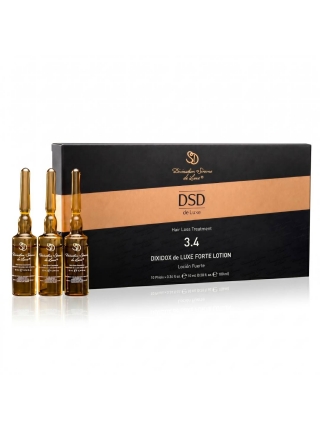 Лосьон DSD De Luxe 3.4 Dixidox de Luxe Forte Lotion против выпадения волос, 10 мл