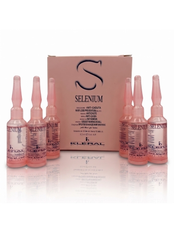 Kleral System Selenium Dermin-Plus Ampolla ампула против выпадения волос, упаковка 10х6,5 мл