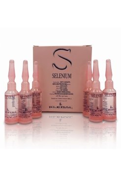 Kleral System Selenium Dermin-Plus Ampolla ампула проти випадіння волосся, упаковка 10х6,5 мл