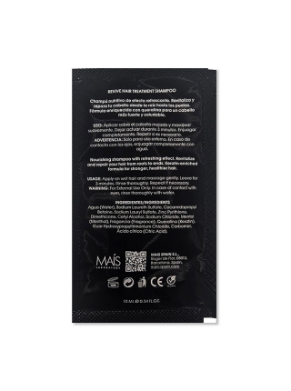 Питательный шампунь Mais Revive Hair Treatment Shampoo для восстановления поврежденных волос 10 мл (саше)
