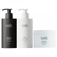 Набір Mais Hydration Hair Treatment TRIO шампунь, кондиціонер і маска для відновлення пошкодженого волосся 2х300+250 мл