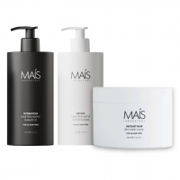 Набор Mais Hydration Hair Treatment TRIO шампунь, кондиционер и маска для восстановления поврежденных волос 3х500 мл