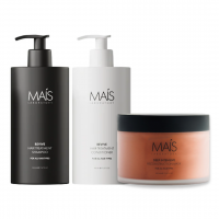 Набор Mais Revive Hair Treatment TRIO шампунь, кондиционер и маска для восстановления поврежденных волос 2х300+250 мл