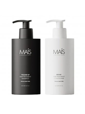 Набір Mais Volume UP Hair Treatment DUO шампунь і кондиціонер для об'єму тонкого волосся 2х300 мл Набір Mais Volume UP Hair Treatment DUO шампунь і кондиціонер для об'єму тонкого волосся 2х300 мл
